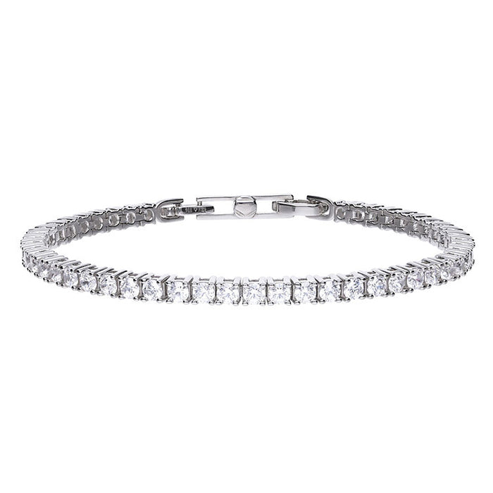 Claw Set Zirconia Tennis Bracelet