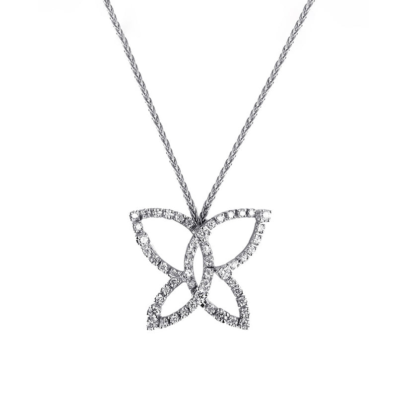 Damiani Diamond Butterfly Pendant - 0.53ct