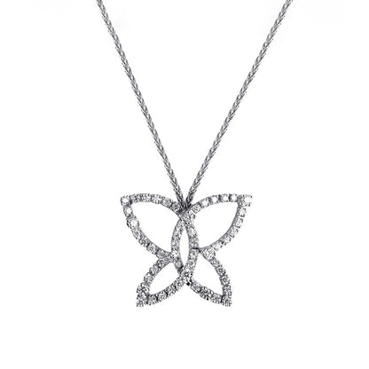 Damiani Diamond Butterfly Pendant - 0.53ct
