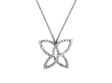 Load image into Gallery viewer, Damiani Diamond Butterfly Pendant - 0.53ct