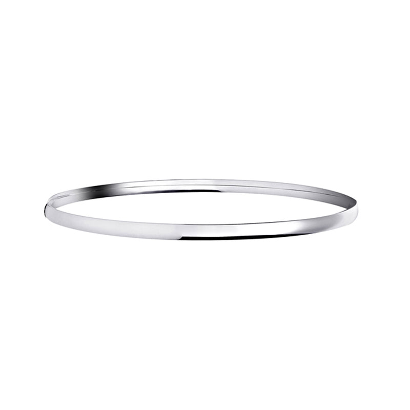 Full Oval Bangle 2mm