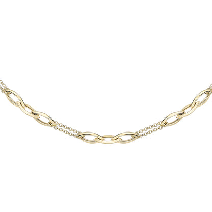 Marquise Link &amp; Chain Necklace