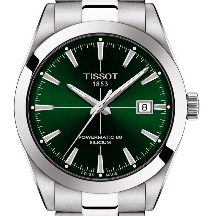 Tissot Gentleman Powermatic 80 Silicium Watch - T1274071109101 - 40mm