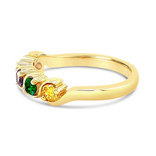 Load image into Gallery viewer, 5 Stone Mothering Ring - Create Your Own