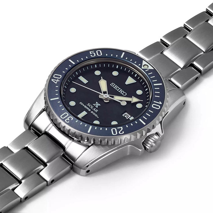 Seiko Prospex Compact Solar Scuba Diver Watch - SNE569P1 - 38.5mm