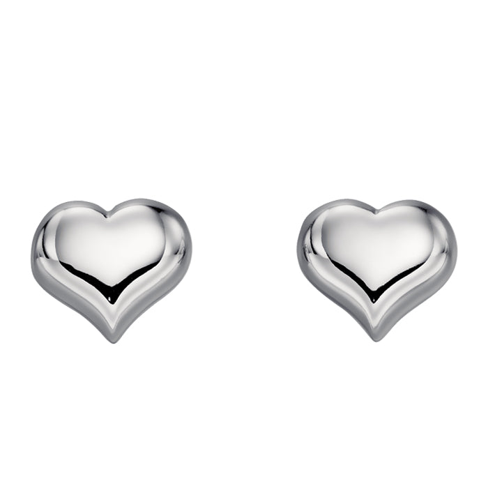 Little Star Freya – Medium Heart Stud Earrings