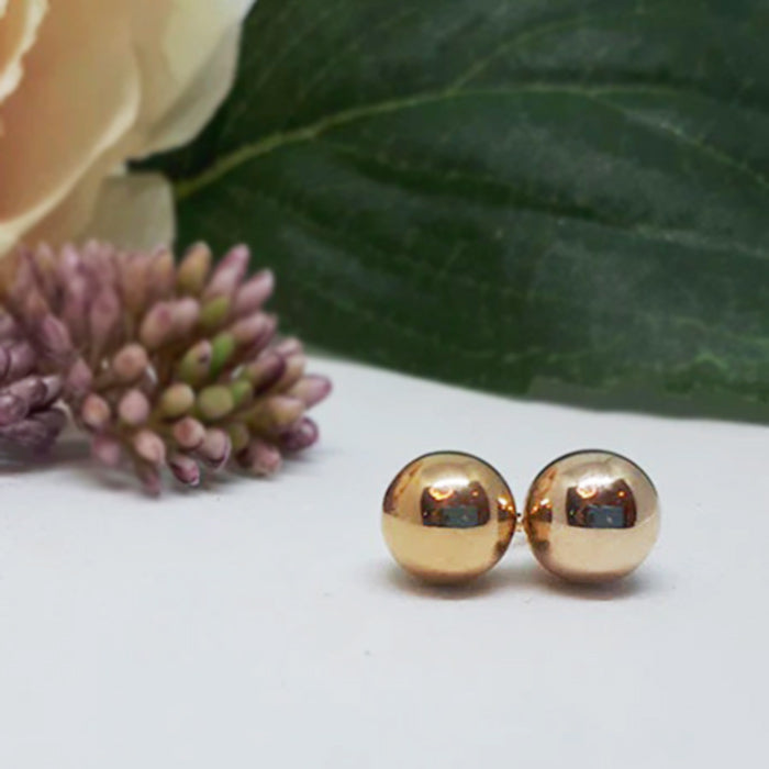 Ball Stud Earrings - 3mm