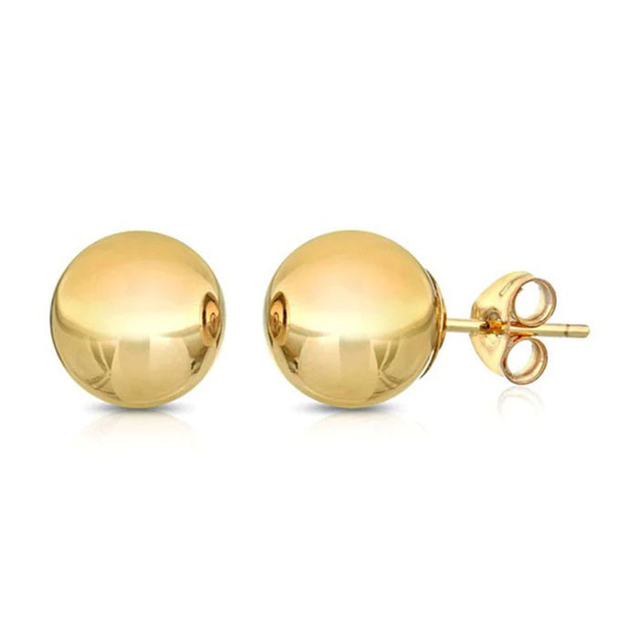 Ball Stud Earrings - 3mm