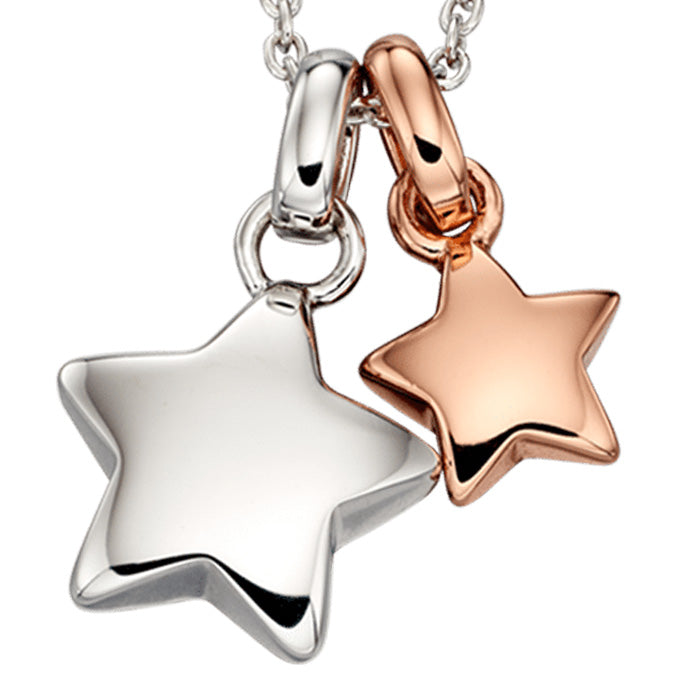 Suki Double Star Pendant