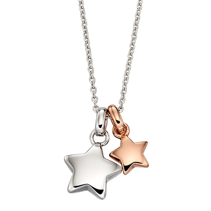 Suki Double Star Pendant