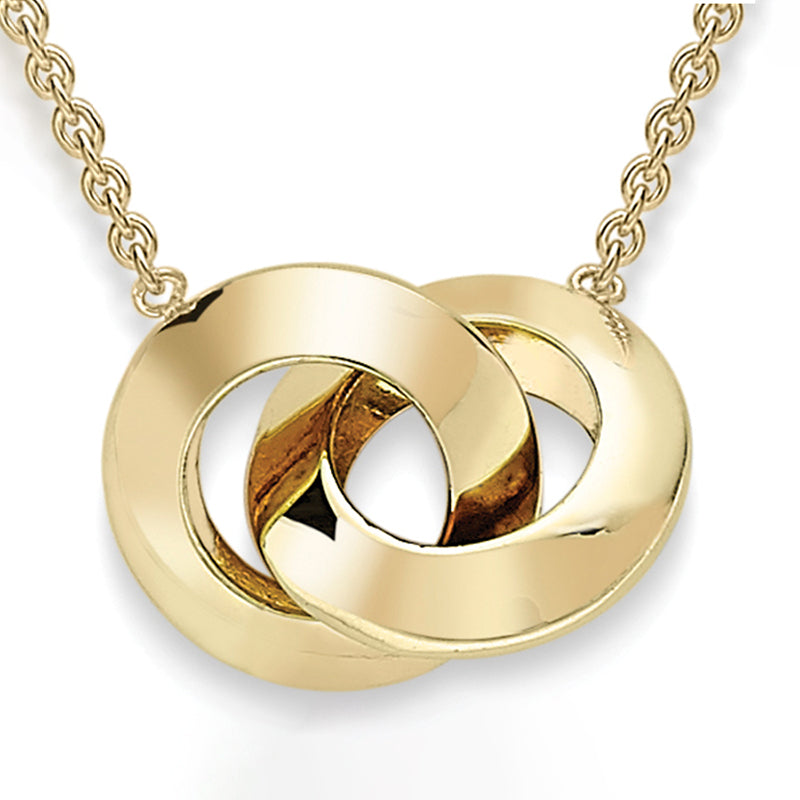 Interlocking Rings Necklace