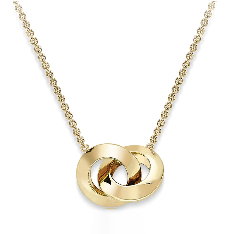 Interlocking Rings Necklace