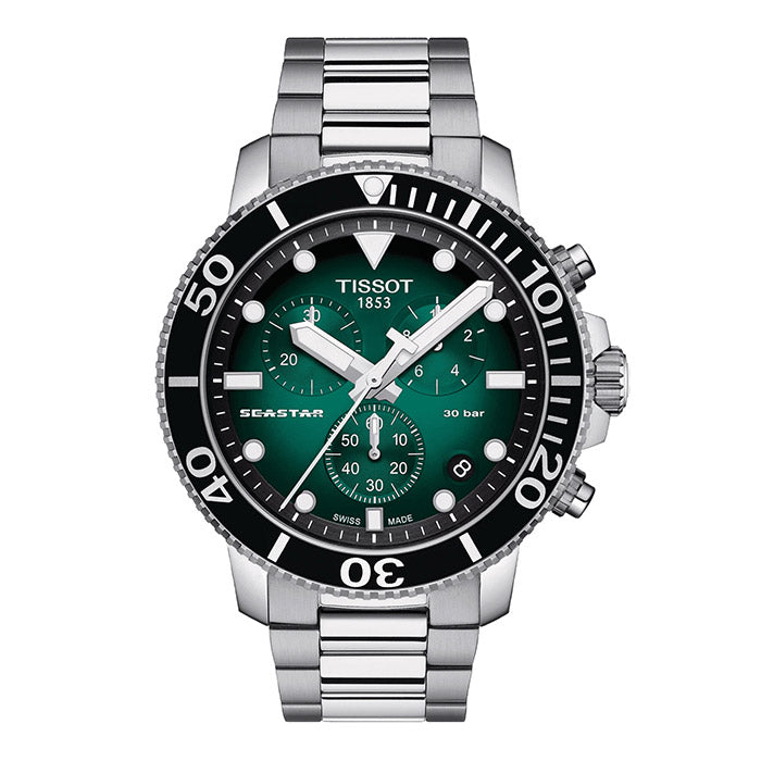 Tissot Seastar 1000 Chronograph Watch - T1204171109101 - 45.50mm