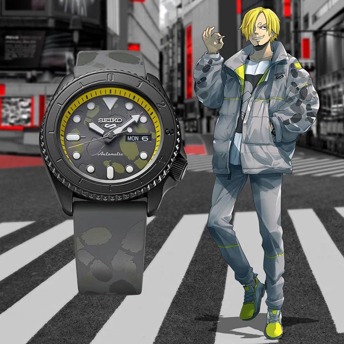 5 Sports &quot;Vinsomke Sanji&quot; Limited Edition Watch - SRPH69K1 - 42.5mm