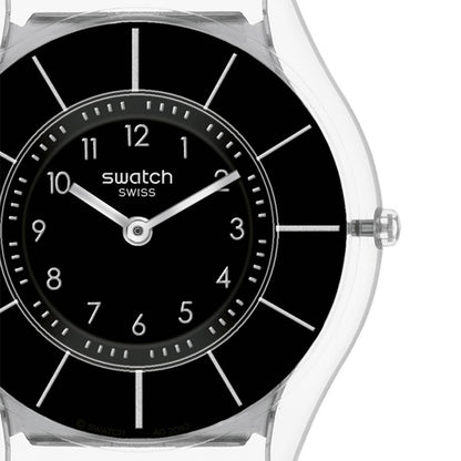 Swatch Black Classiness Watch - SS08K103 - 34mm