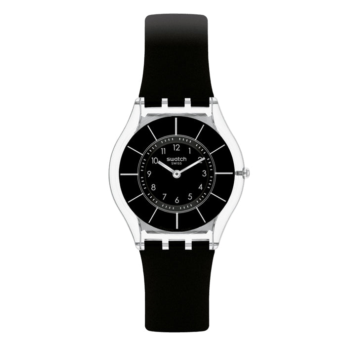 Swatch Black Classiness Watch - SS08K103 - 34mm