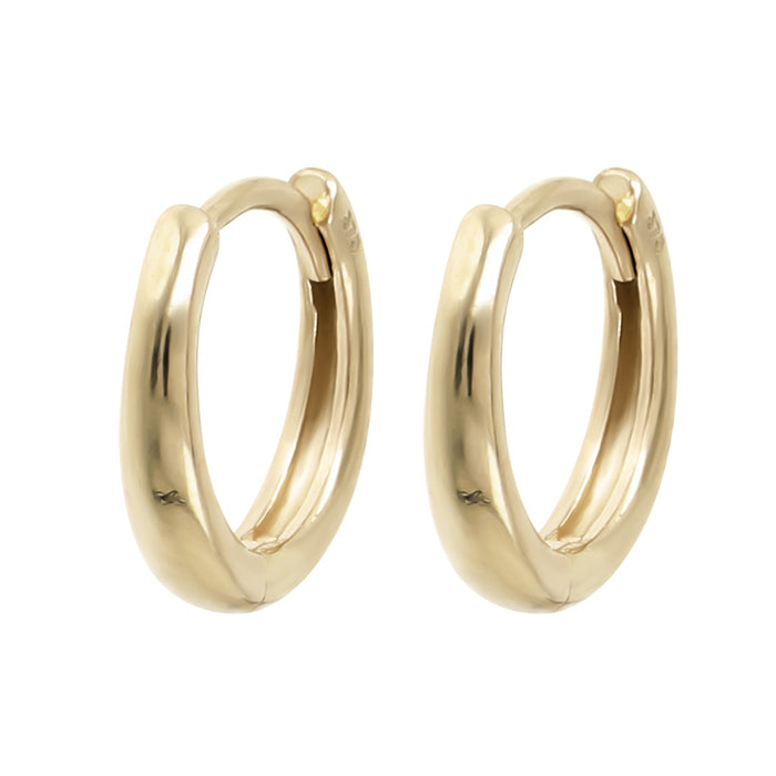 Rocks Huggie Hoop Earrings