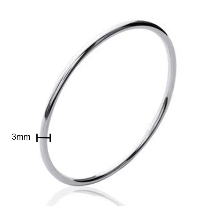 Solid Plain Full Bangle