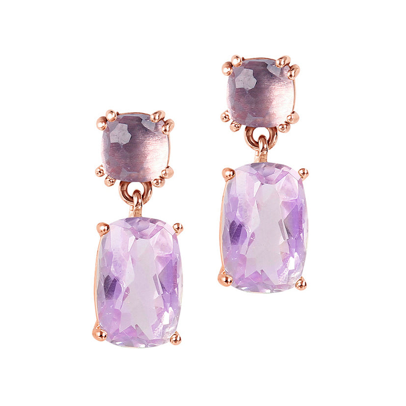 Amethyst Drop Earrings