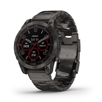 Garmin Fenix 7 Sapphire Solar Smartwatch - 010-02540-39