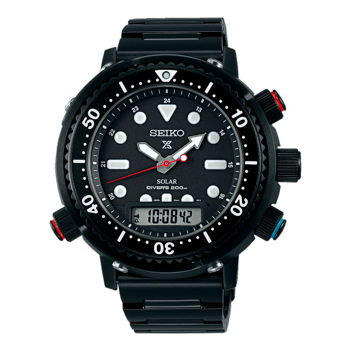 Seiko Prospex Solar &amp;lsquo;Commando Arnie&amp;rsquo; Hybrid Diver&amp;rsquo;s Limited Edition Watch - SNJ037P1 - 46.92mm