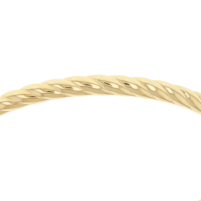 Rocks Twisted Bangle - 3.5mm