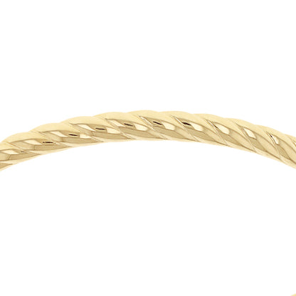 Rocks Twisted Bangle - 3.5mm