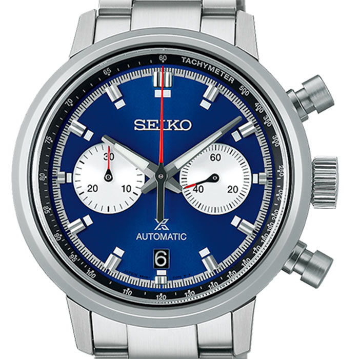 Seiko Prospex Mechanical Chronograph 1969 Re Interpretation Watch SRQ043J1 42.5mm Rocks Jewellers