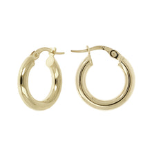 Load image into Gallery viewer, Round Tube Hoop Earrings