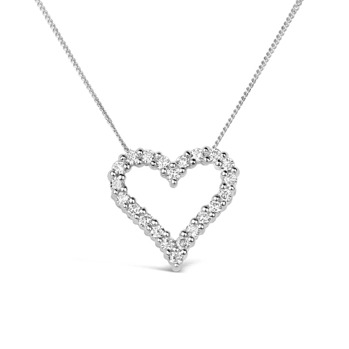 Diamond Heart Pendant - 0.25ct