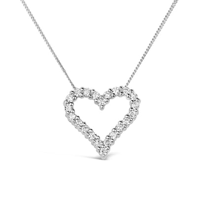 Diamond Heart Pendant - 0.25ct