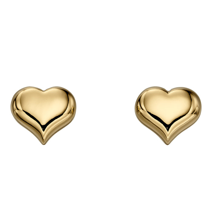 Aria Heart Stud Earrings