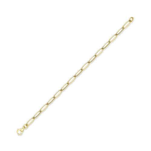 Elongated chain Link Bracelet