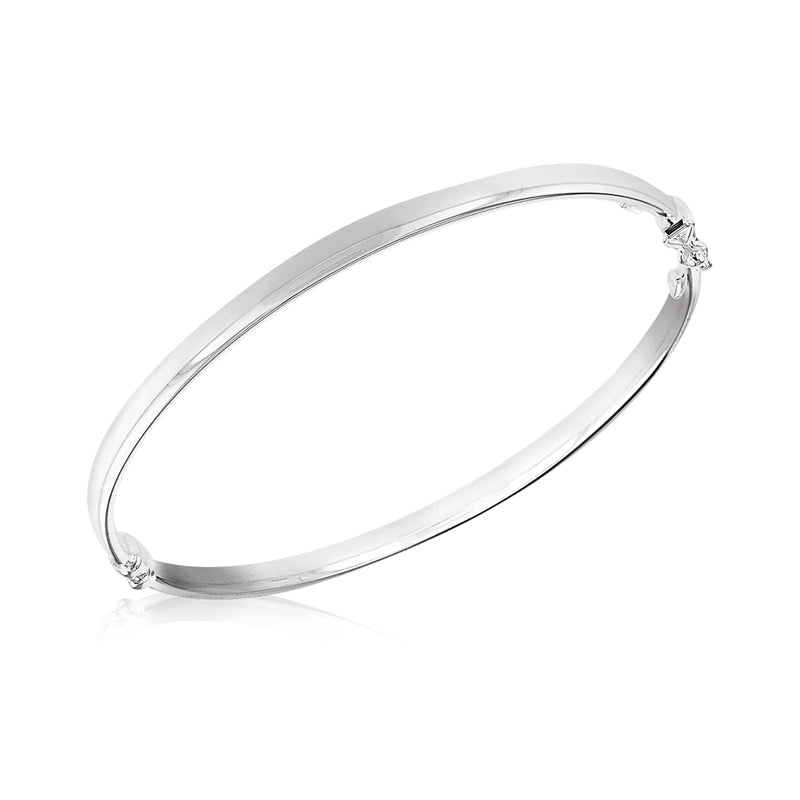 Oval Hinged Bangle