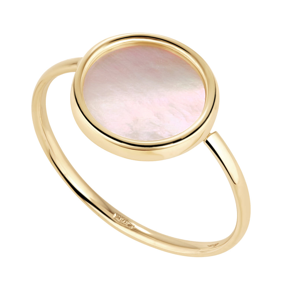 String Ring Disc Pearl Disc Ring – Rocks Jewellers