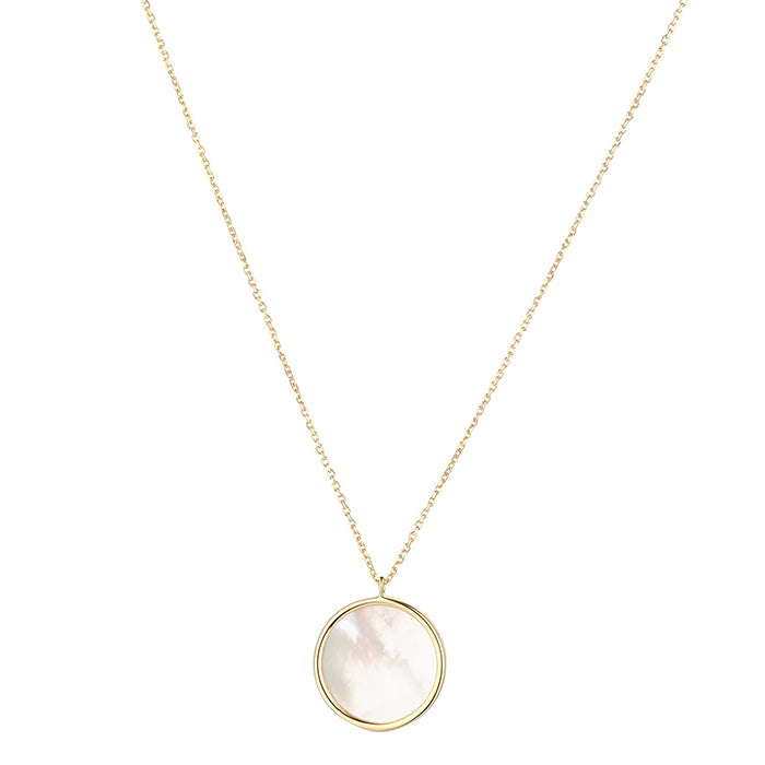 Pearl Disc Pendant