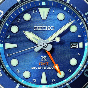 Seiko Prospex Aqua 'SUMO' Solar GMT Diver Watch - SFK001J1 - 45mm