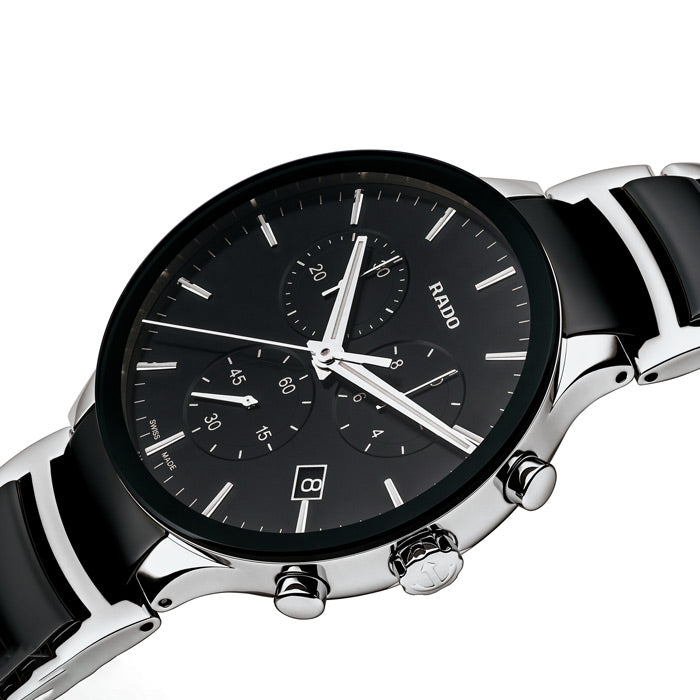 Rado Centrix Chronograph Watch - R30130152 - 40mm