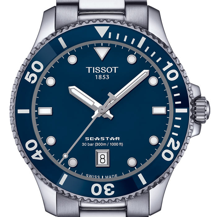 Tissot Seastar 1000 Watch - T1204101104100 - 40mm