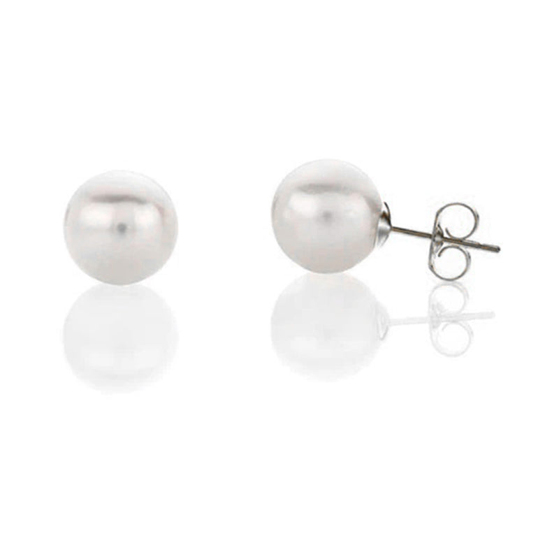 Japanese Akoya Pearl Stud Earrings 5-5.5mm