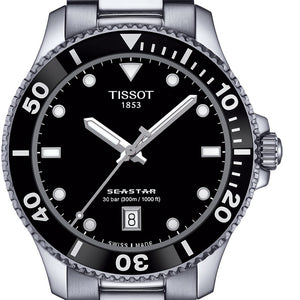 Tissot Seastar 100 Watch - T1204101105100 - 40mm