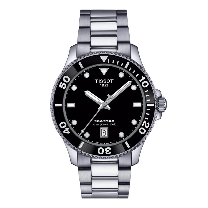 Tissot Seastar 100 Watch - T1204101105100 - 40mm