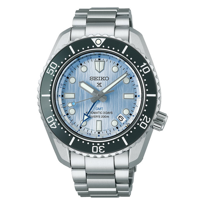 Seiko Prospex Prospex &amp;lsquo;Glacier blue&amp;rsquo; GMT  110th Anniversary Limited Edition Watch - SPB385J1 - 42mm