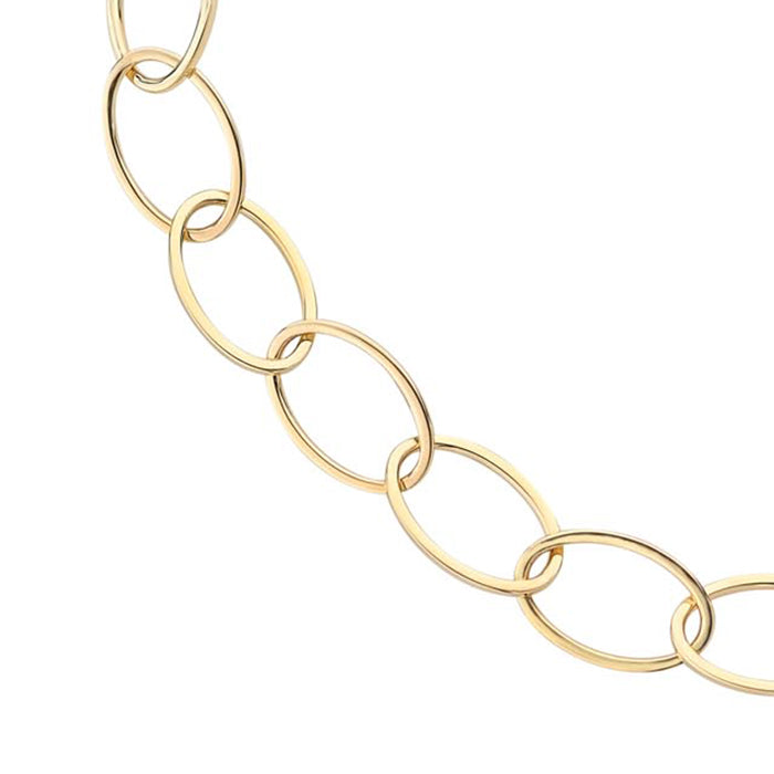 Oval Chain Link Necklace