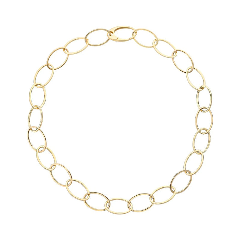 Oval Chain Link Necklace