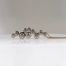 Load image into Gallery viewer, Rocks Rubover Diamond Necklace
