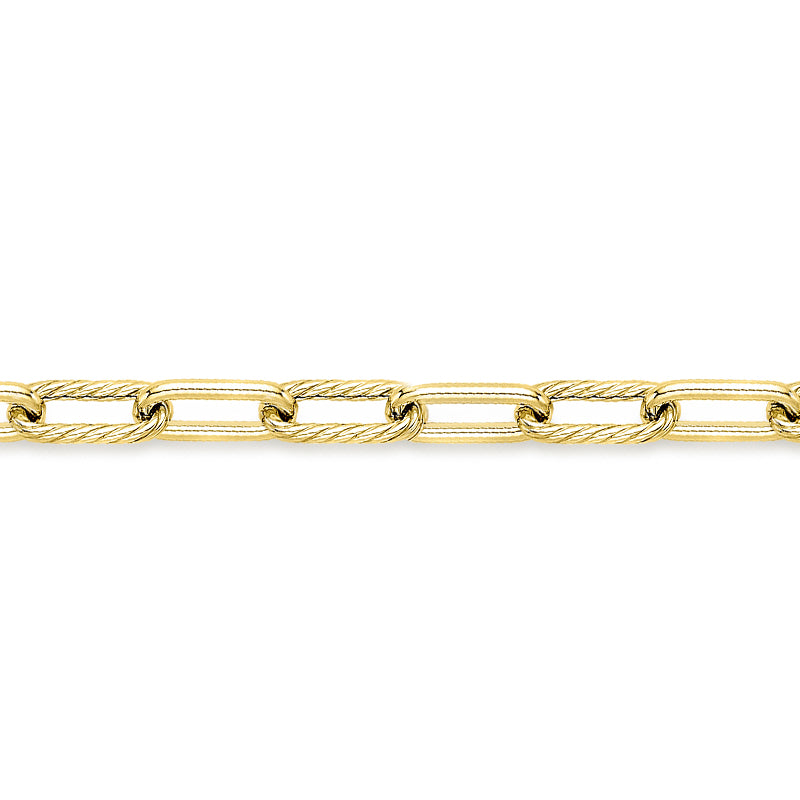 Twisted Paparlink Chain Bracelet