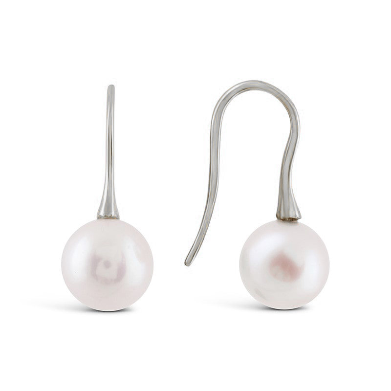 Freshwater Pearl Drop Earrings 11-12mm