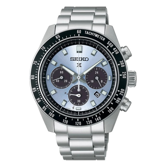 Seiko Prospex Crystal Trophy Speedtimer Solar Chronograph Watch - SSC935P1 - 41mm