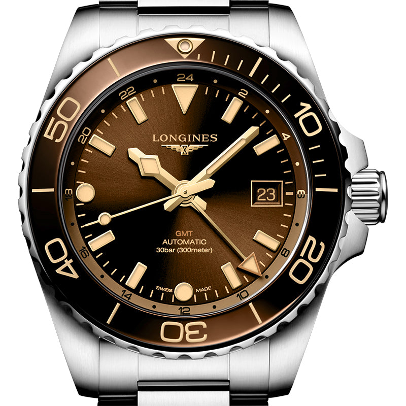 HydroConquest GMT Watch - L37904666 - 41mm